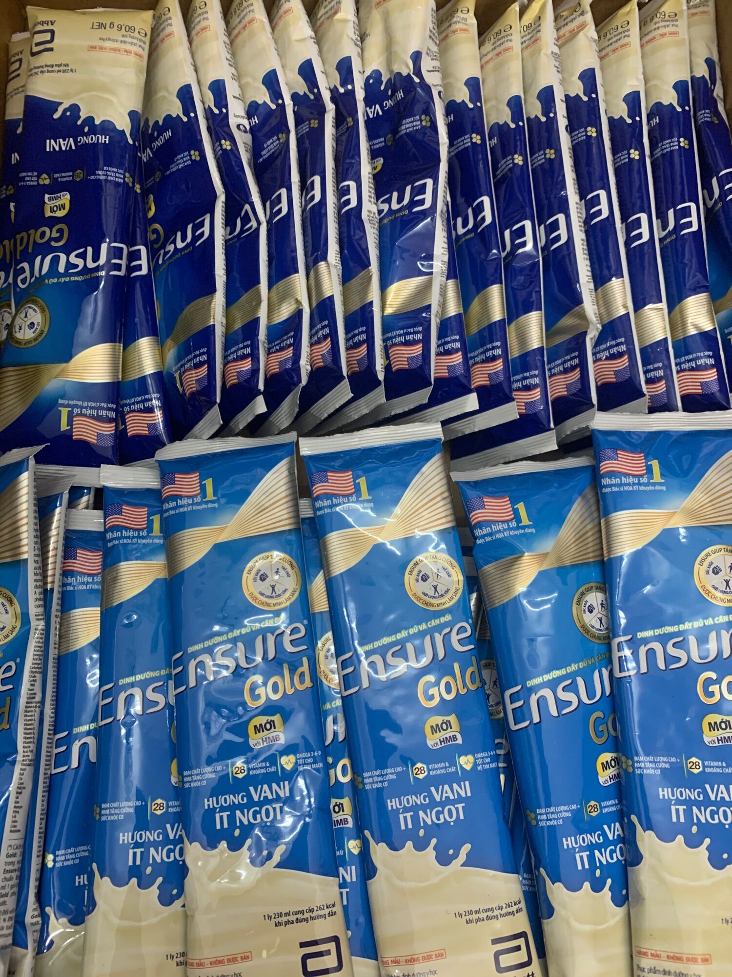 Sữa gói Ensure gold 60,6g