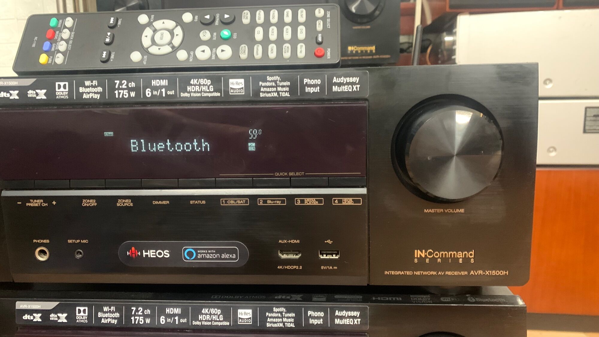 Ampli 7.2 kênh Denon AVR-X1500H