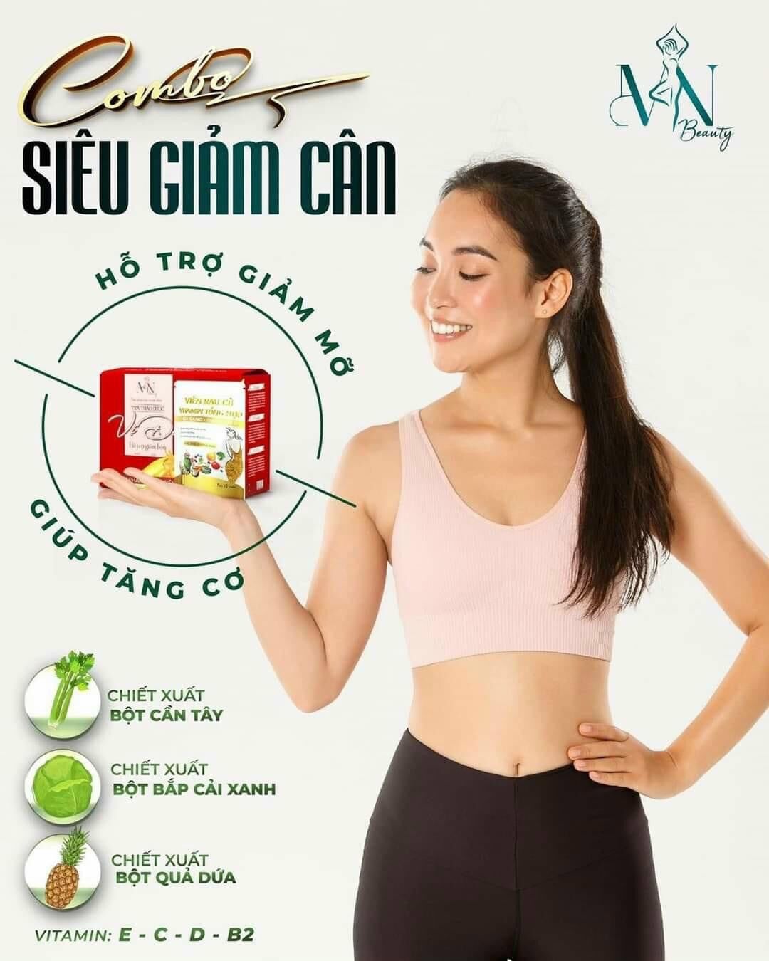Trà đào giảm cân đông anh chính hãng tặng kèm detox