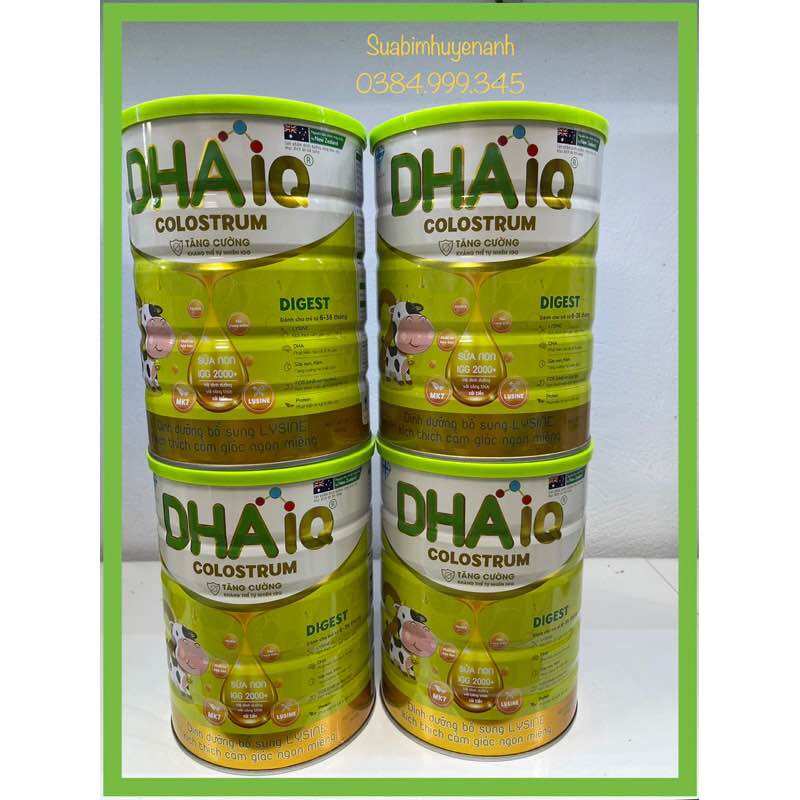 Sữa DHA IQ digest số 2 6-36 tháng 900g date mới