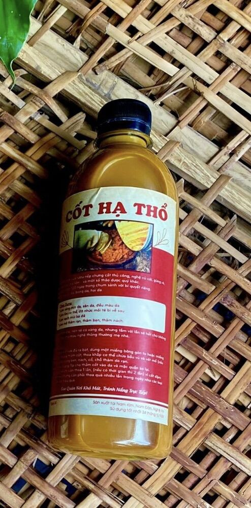 Cốt gừng nghệ gấc hạ thổ cho mẹ sau sinh