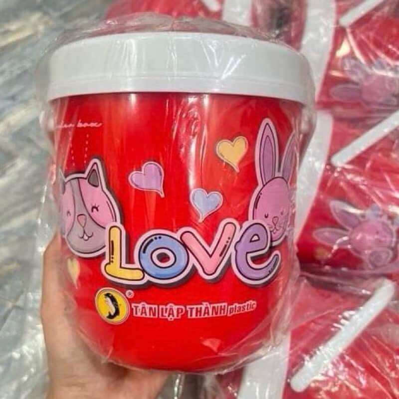 Bình đá mini 1 lít hot trend nhựa Tân Lập Thành
