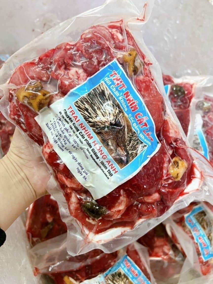 1kg Thịt Nhím cắt lát (hỏa tốc tphcm)
