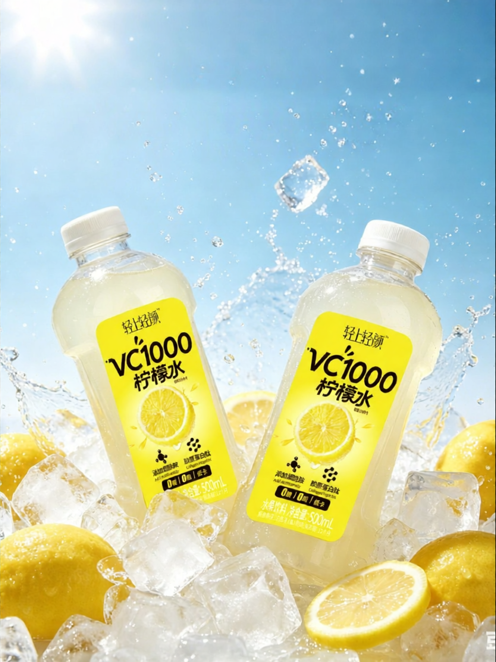 LIGHT UPPER | Nước Uống Chanh Không Đường 500ml