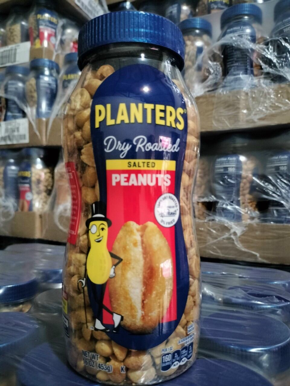 Đậu phộng Planters Dry Roasted 453 g- có muối- Mỹ