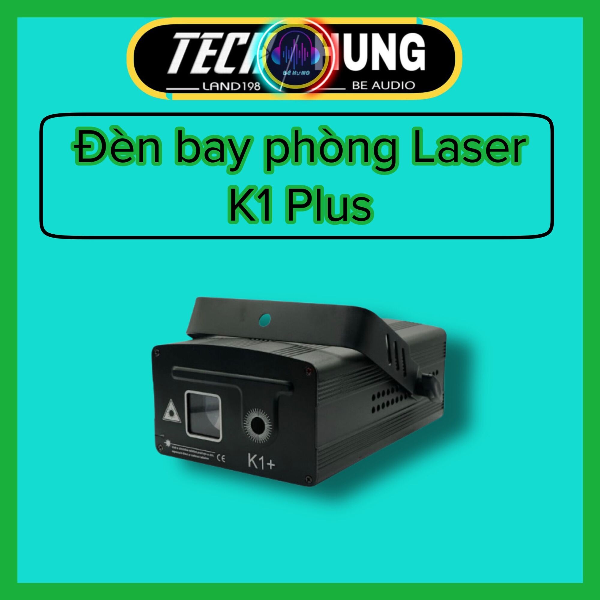 Đèn Bay Phòng Laser K1 Plus Chiếu Gần 1000 Hình Ảnh Và Hiệu Ưng 3D Cực Ảo