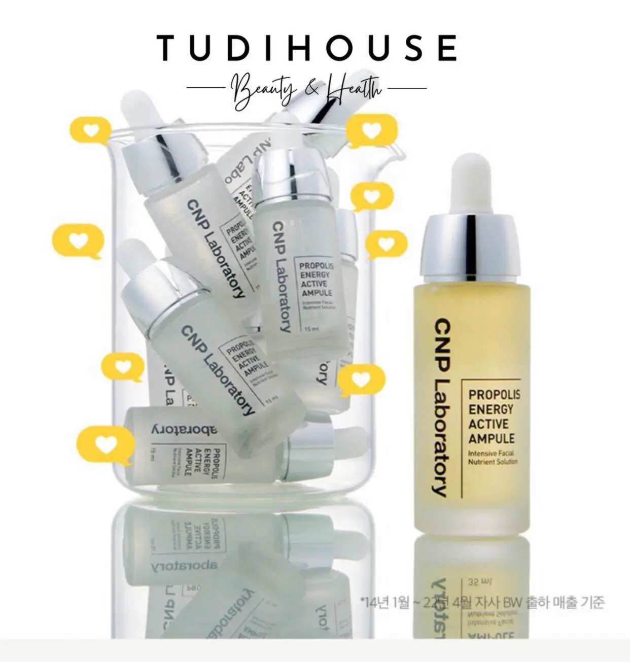 [ tách set 30ml ] Tinh chất keo ong CNP Laboratory Propolis Energy Ampule