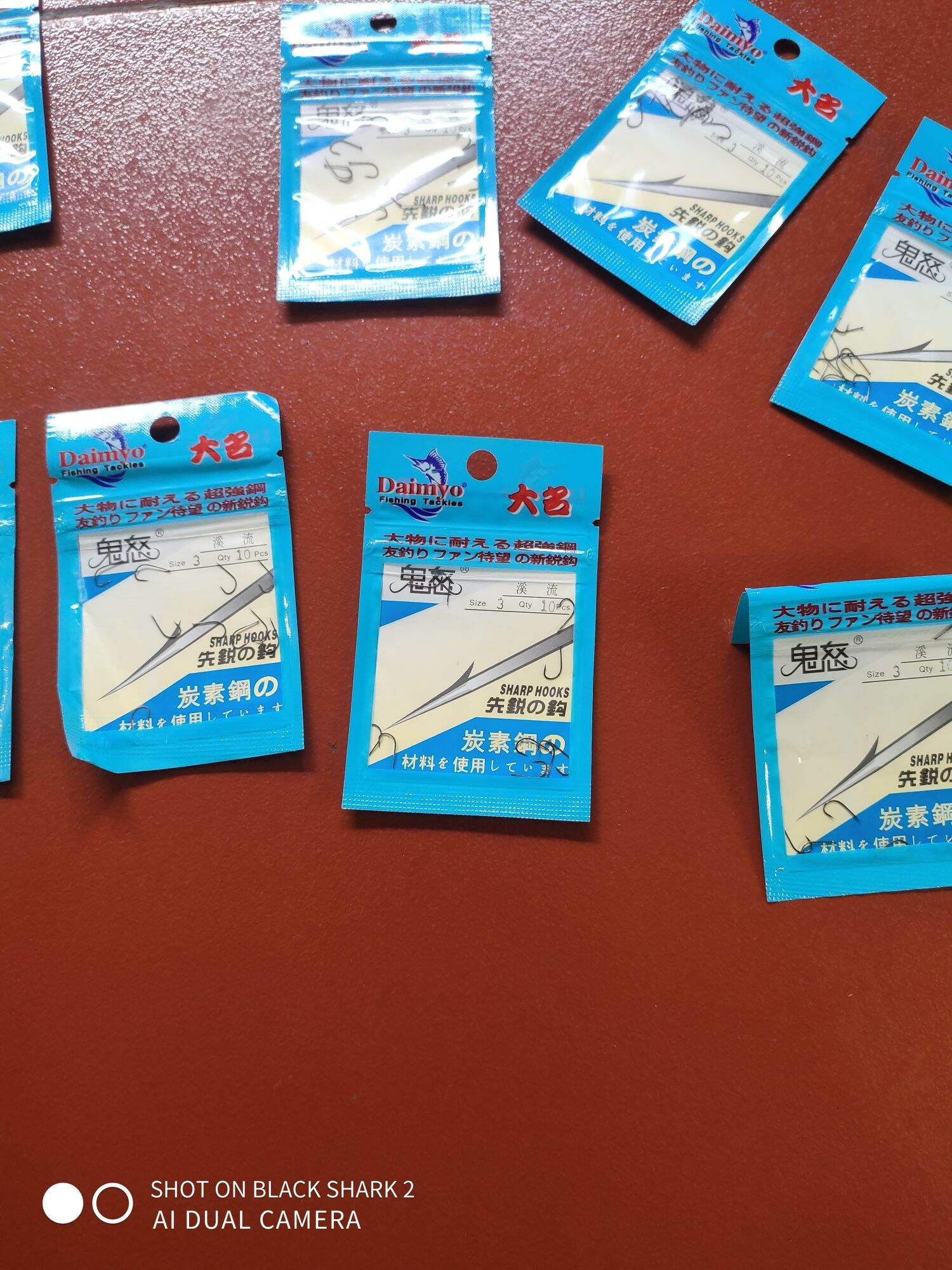 10 móc câu cá siêu bén lưỡi câu daimyo nhiều size lưỡi câu cá mương mồi bột lưỡi câu mảnh bén lưỡi câu cá diếc