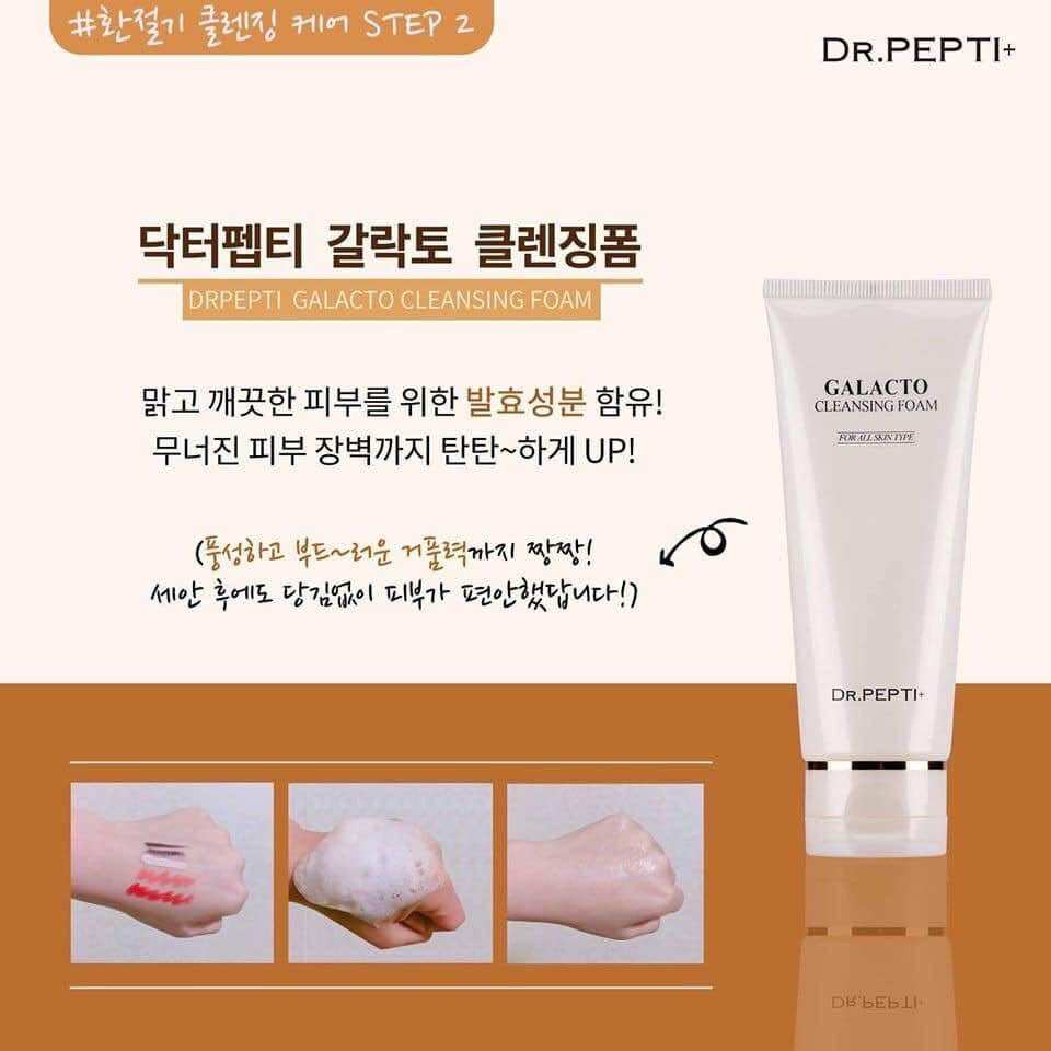 Sữa rửa mặt Dr. Pepti Hàn Quốc