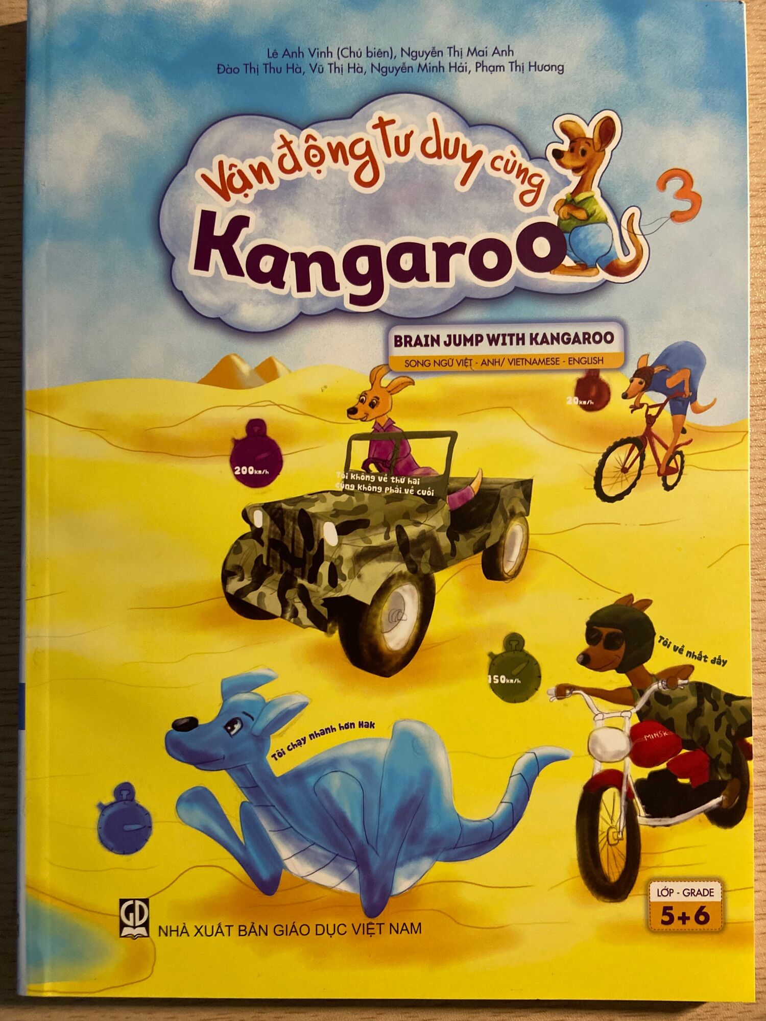 Vận động tư duy cùng kangaroo 3 - dành cho lớp 6-7