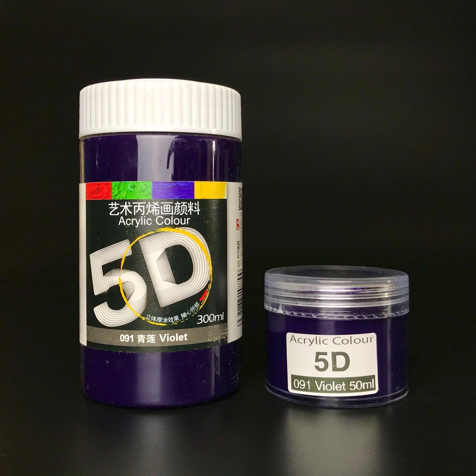 [HCM]Màu Acrylic 3D - 5D Chiết Lọ 50ml - Bảng Màu 2