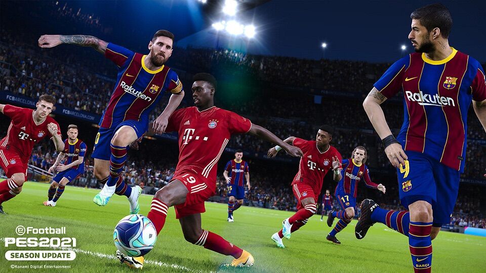 Đĩa chơi game PS4: PES 2021 SEASON UPDATE