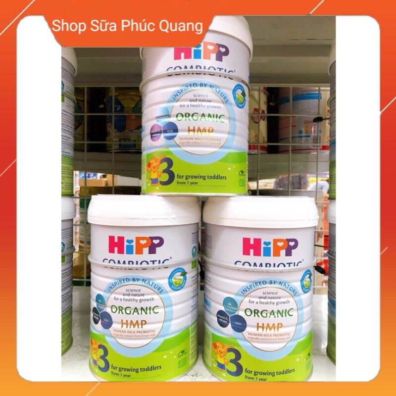 Sữa hipp combiotic số 3 lon 350g và 800g cho bé từ 1 tuổi