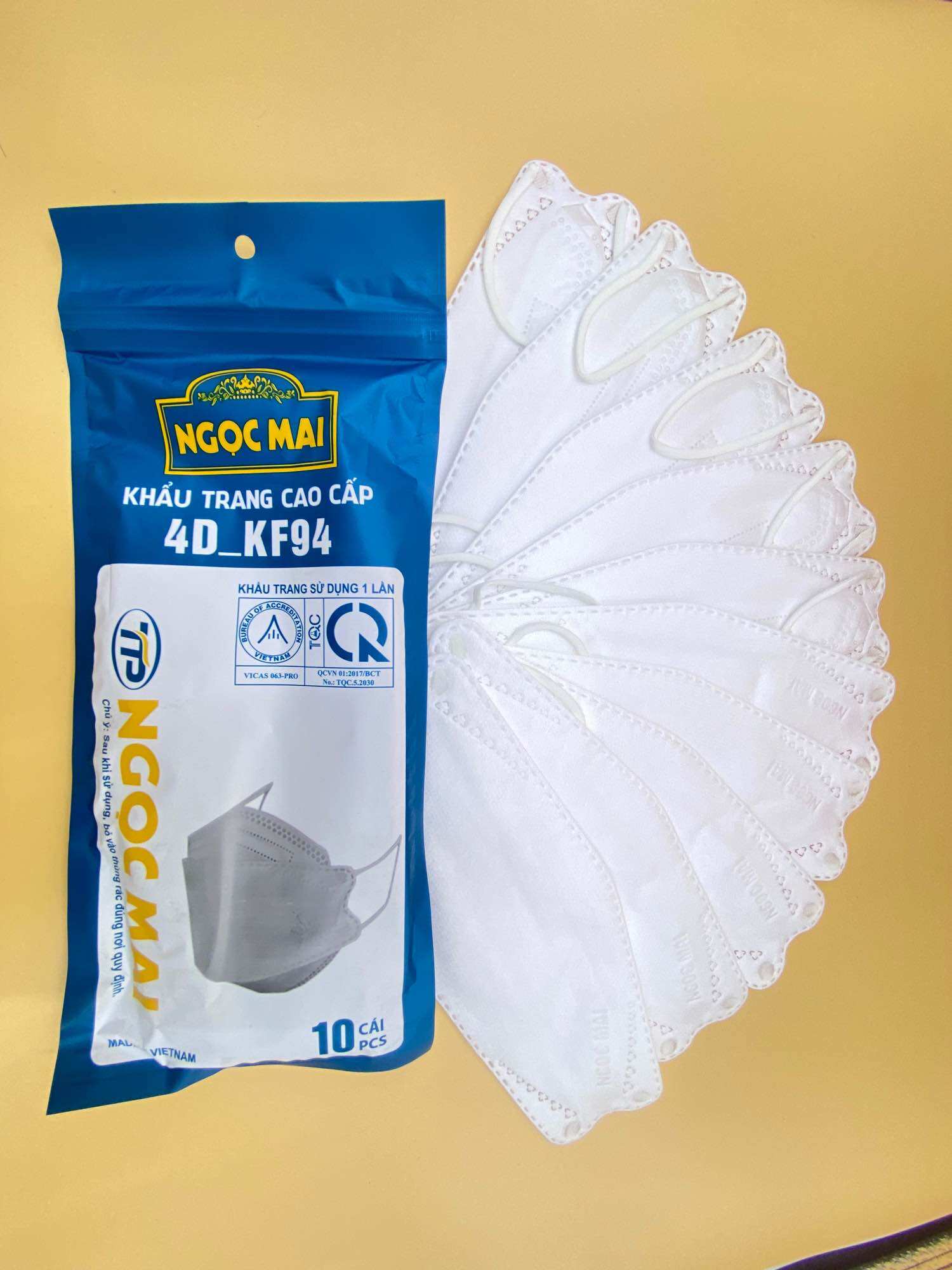 1 thùng Khẩu trang KF94 Ngọc mai 300 cái