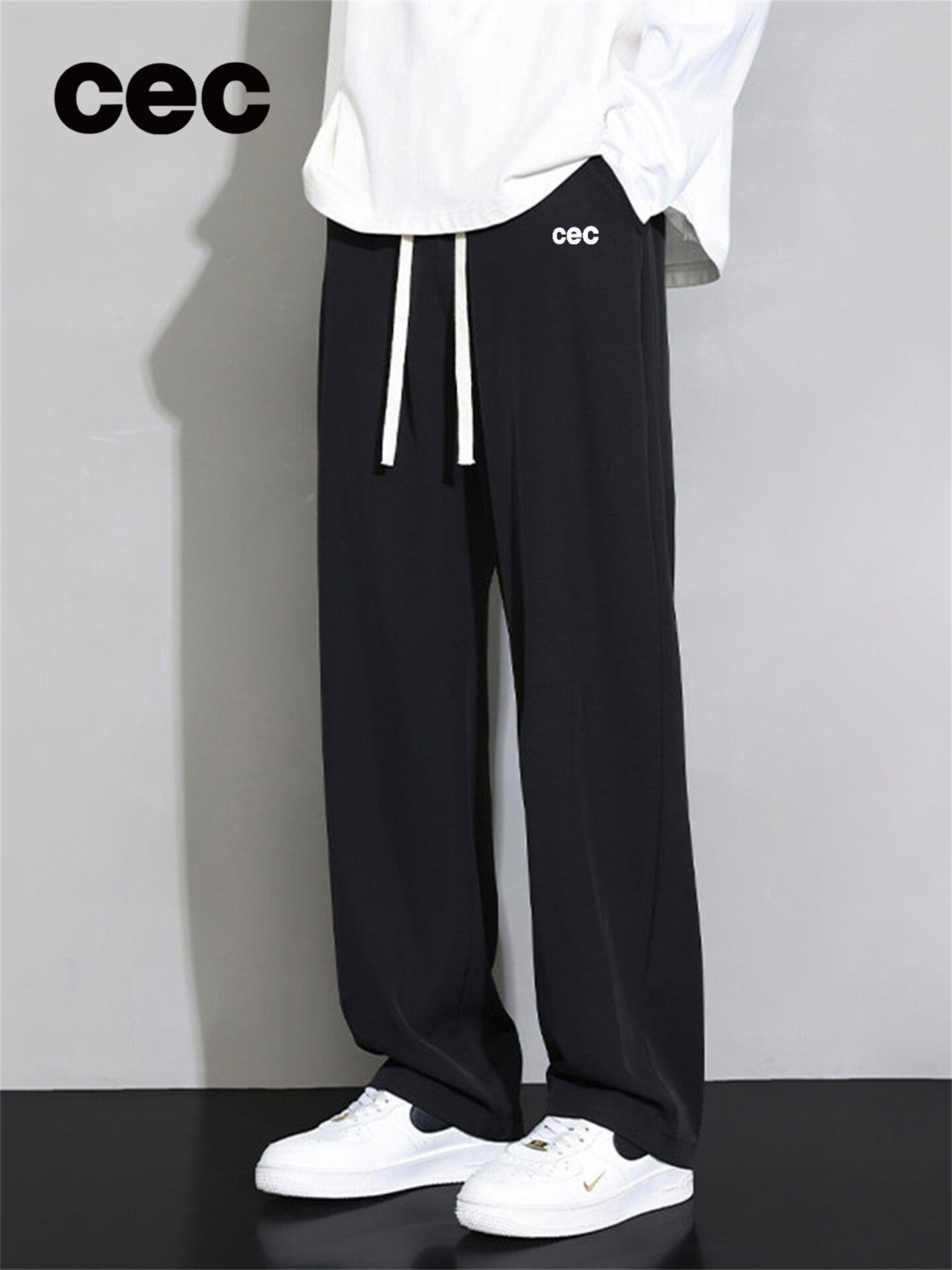 Fleece-lined Loose Straight Leg Male Pants Giá 1,389,000 Đồng*Miễn phí vận chuyển