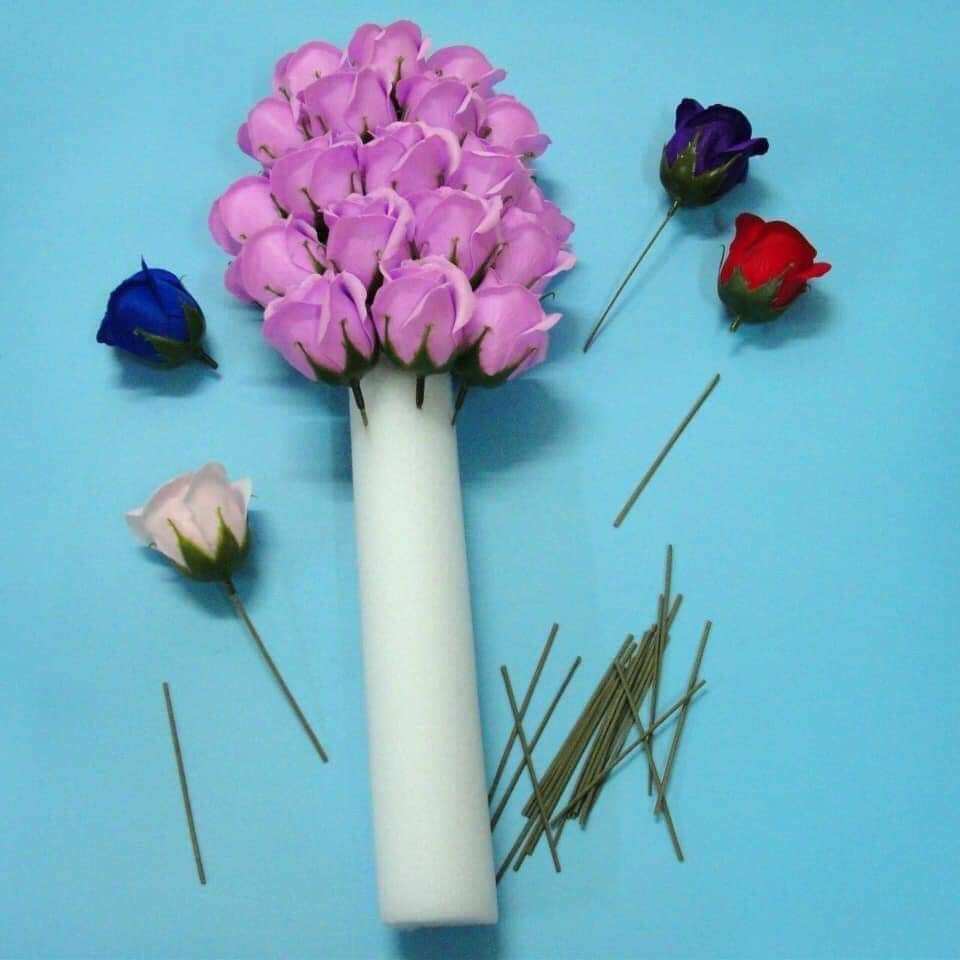 Cây xốp bó hoa 50cm*4cm