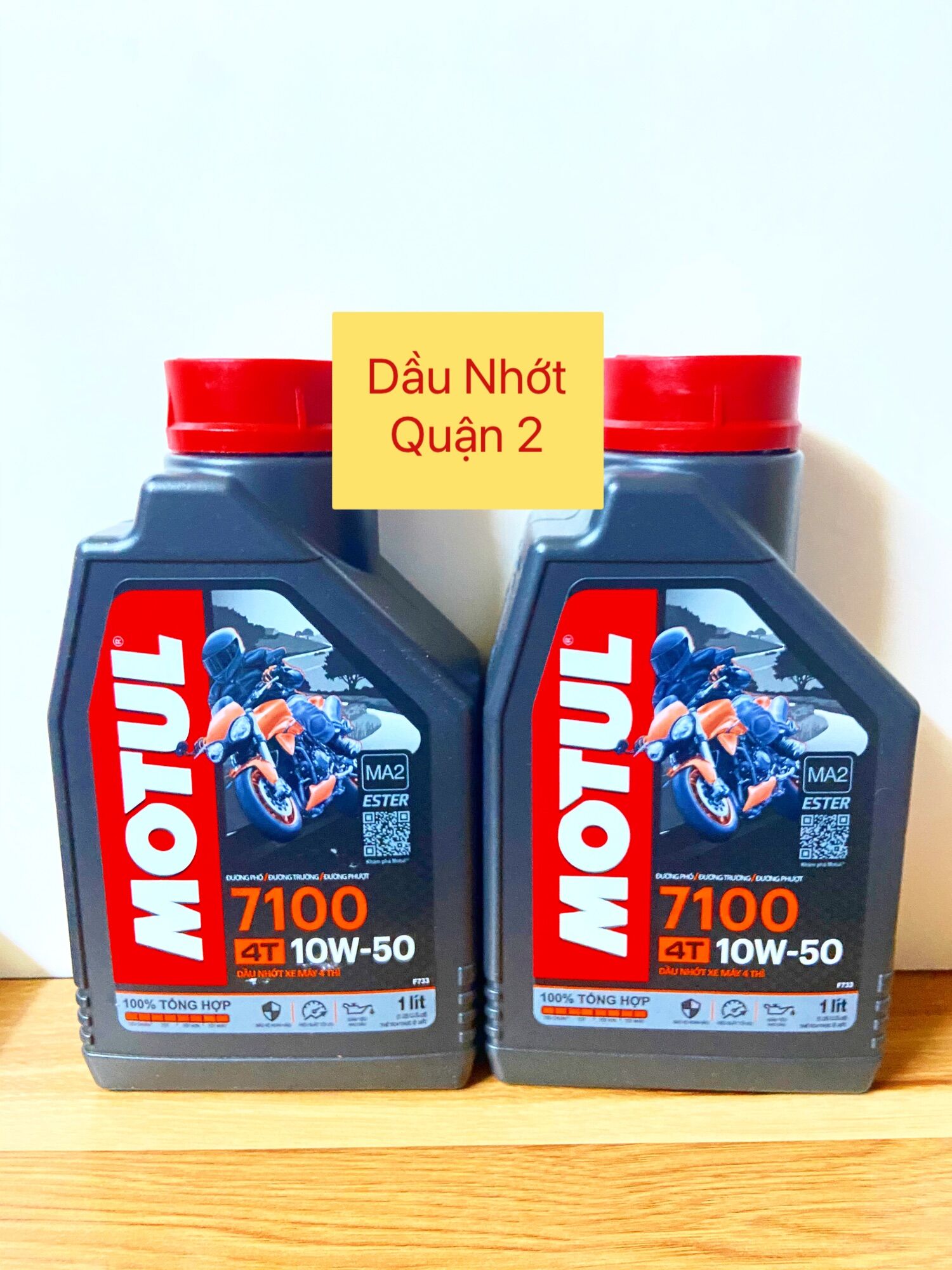 Motul 7100 dành cho xe máy - 10w50 1L