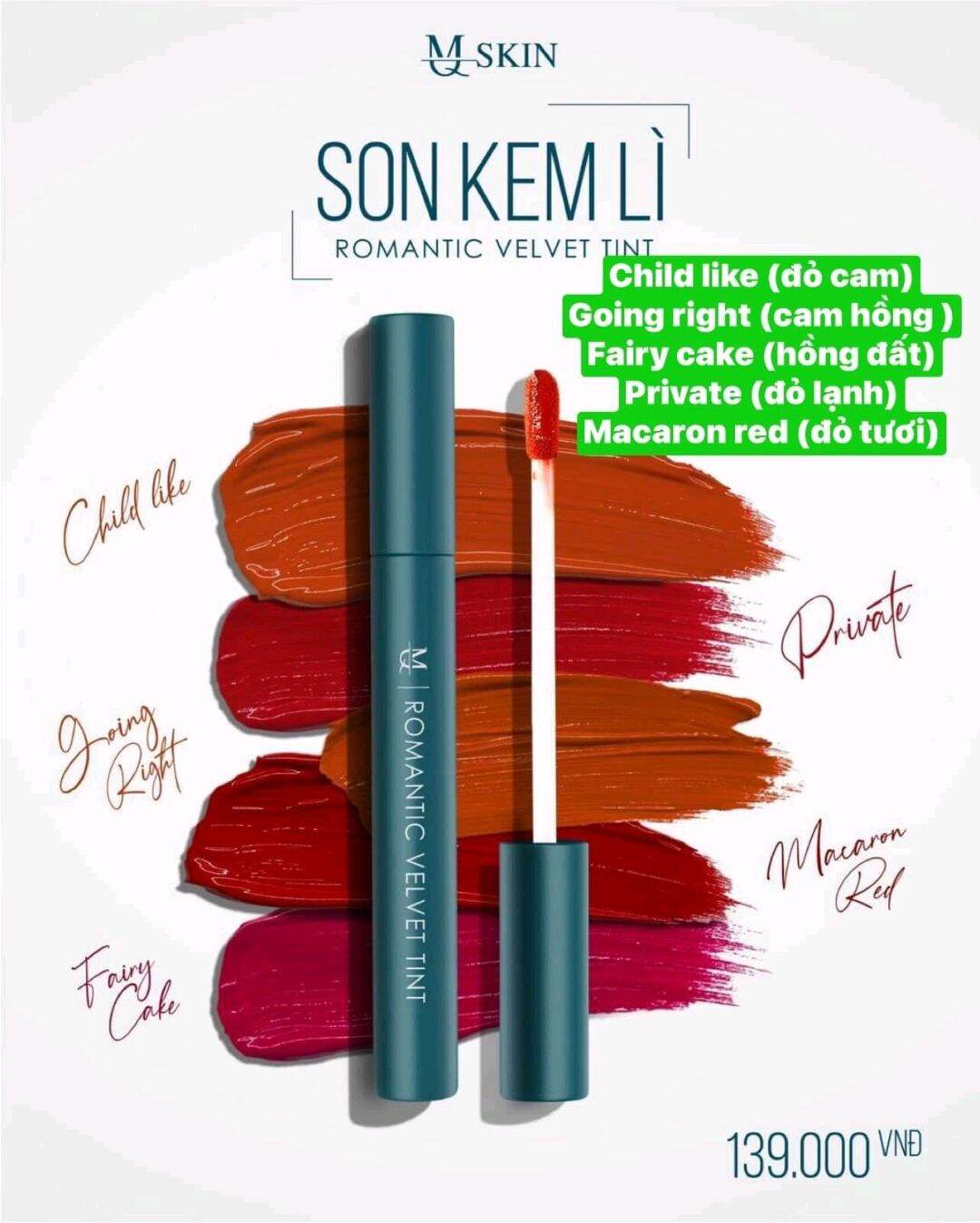 Son Kem Lì MQ SKIN