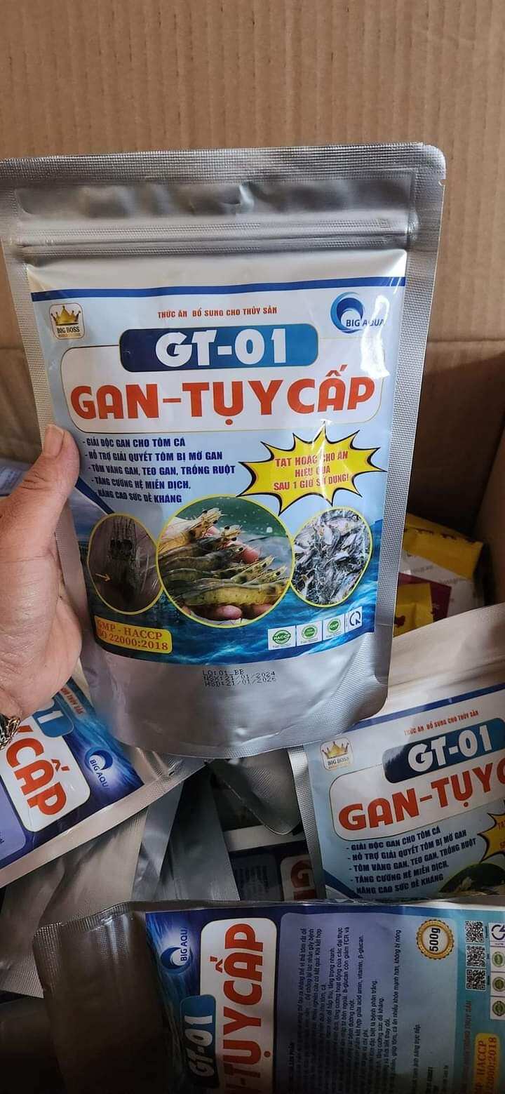 ĐĂC tr.i gan tụy cấp cho tôm cá