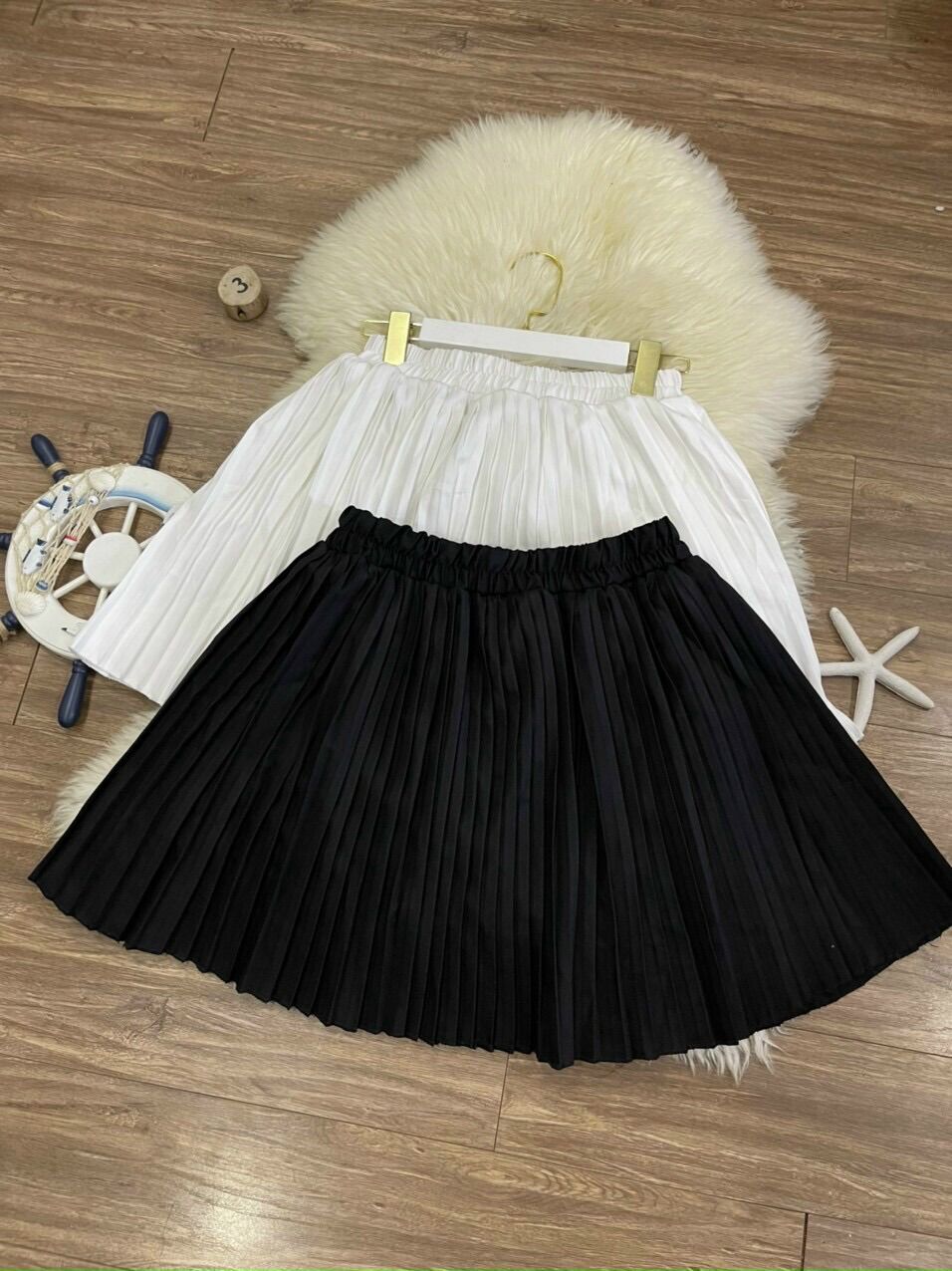 (SHOP TÁO ĐỎ BIGSIZE 50kg đến 90kg) VÁY BIGSIZE XẾP LY