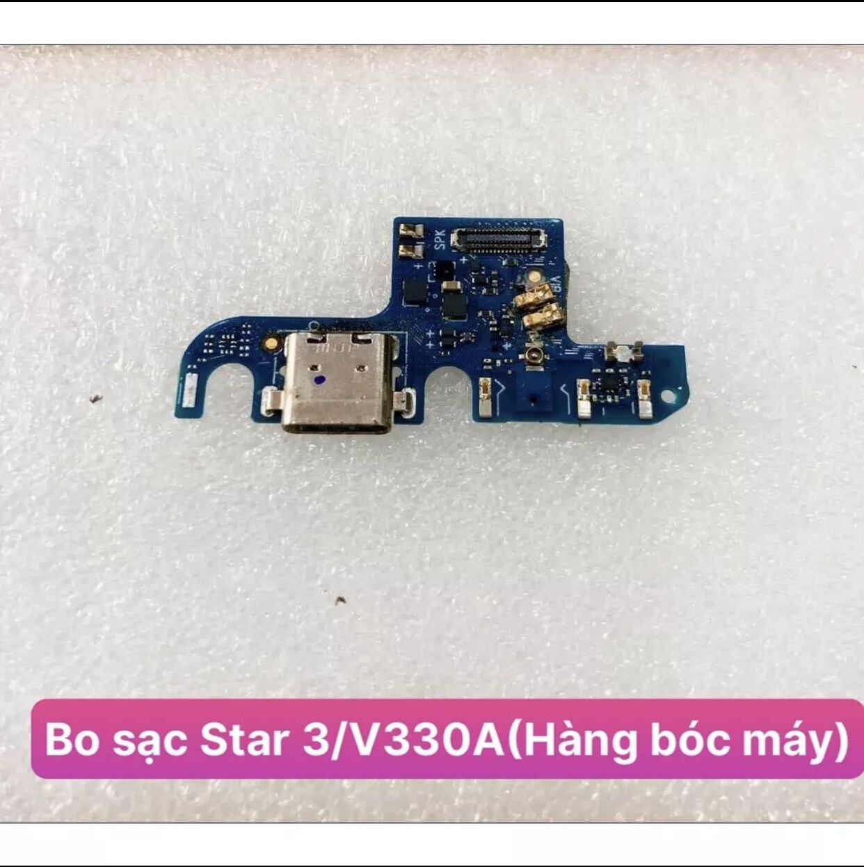 Cáp chân sạc vsmart star 3 / v330a - cụm bo mạch sạc điện thoại vsmart zin bóc máy