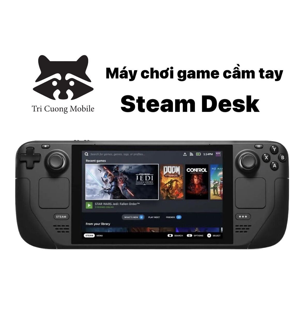 Máy chơi game cầm tay Valve Steam Deck