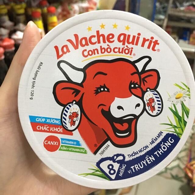 Phô Mai Con Bò Cười Vị Truyền Thống 8 miếng