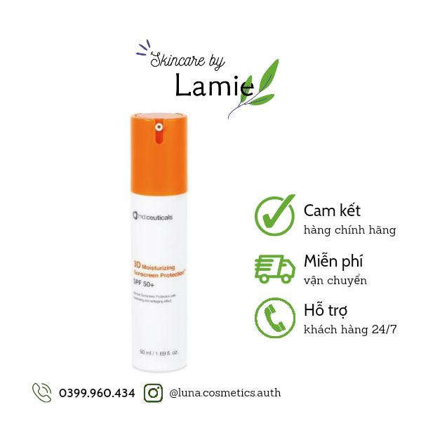 Kem Chống Nắng Md:ceuticals 3D Moisturizing Sunscreen Protection SPF 50+