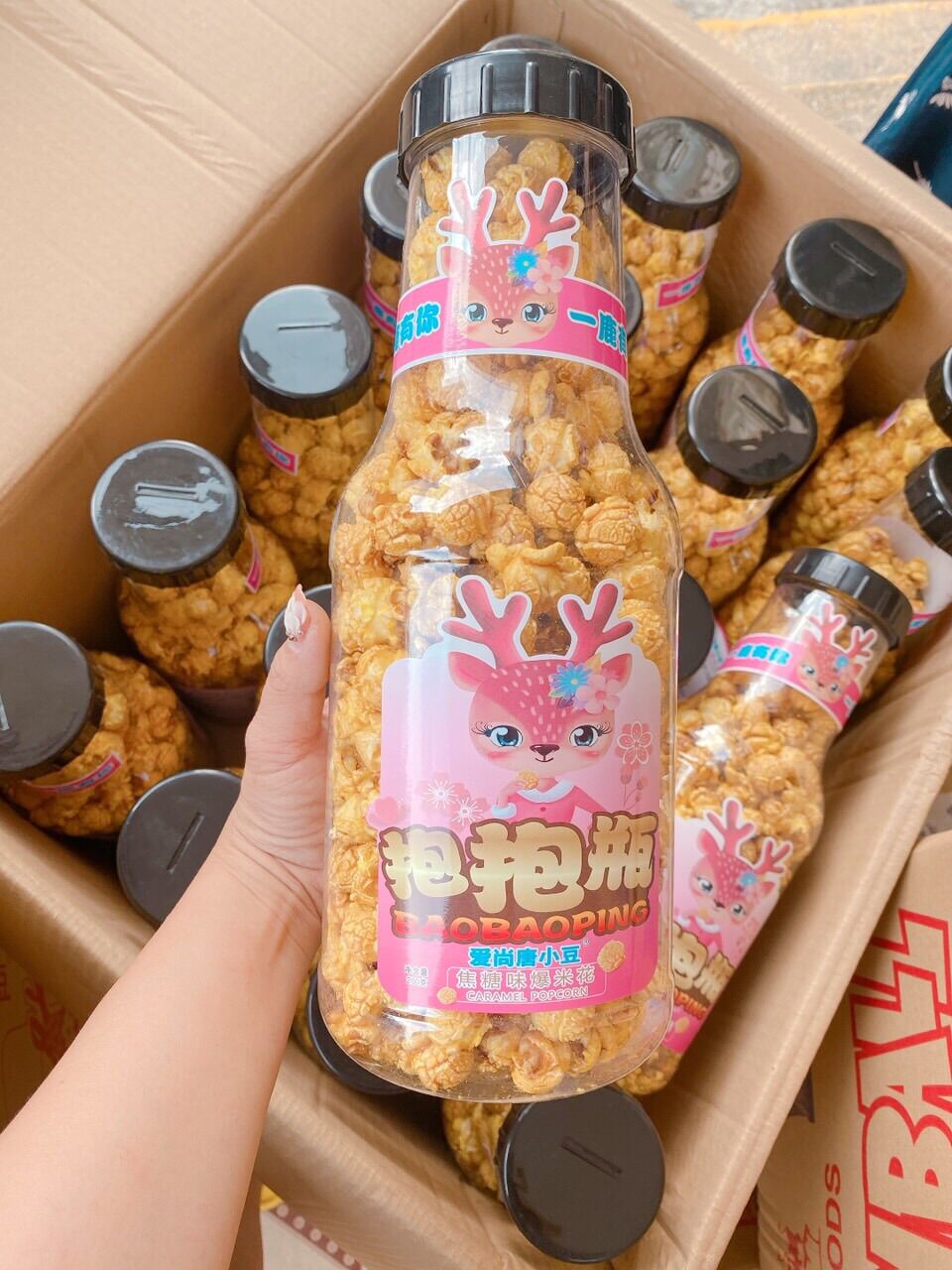 Bỏng ngô - bắp rang bơ siêu to khổng lồ 260g