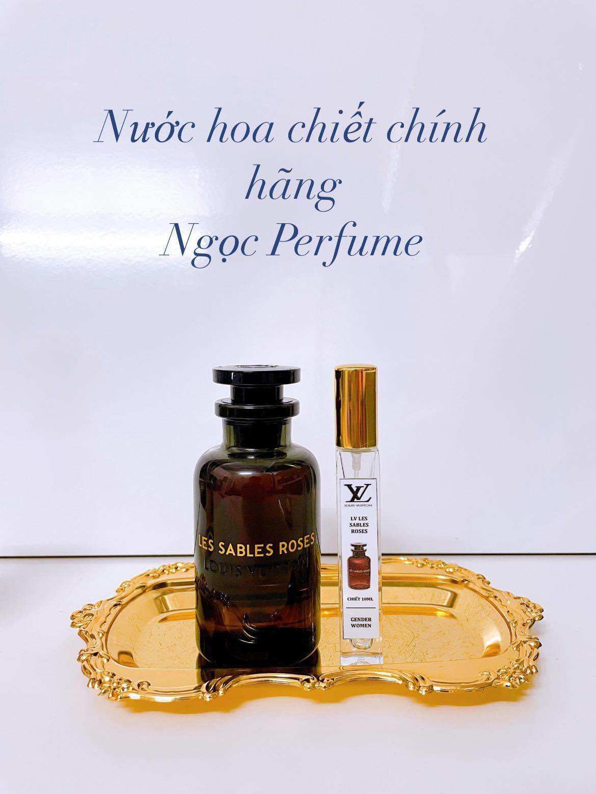 10ml Nước hoa LV Les sables - Nước hoa unisex