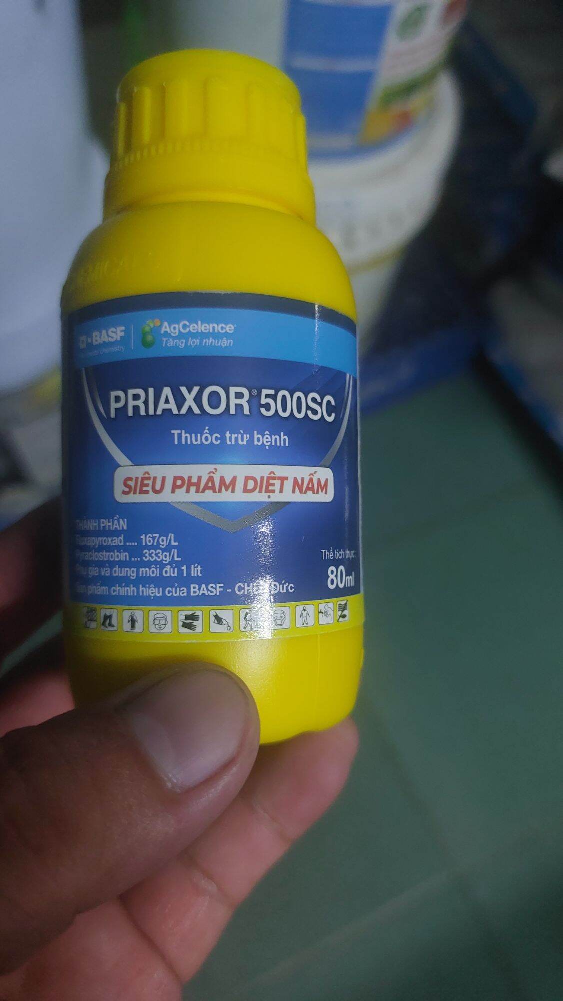 Thuốc trừ bệnh priaxor 500sc 80ml