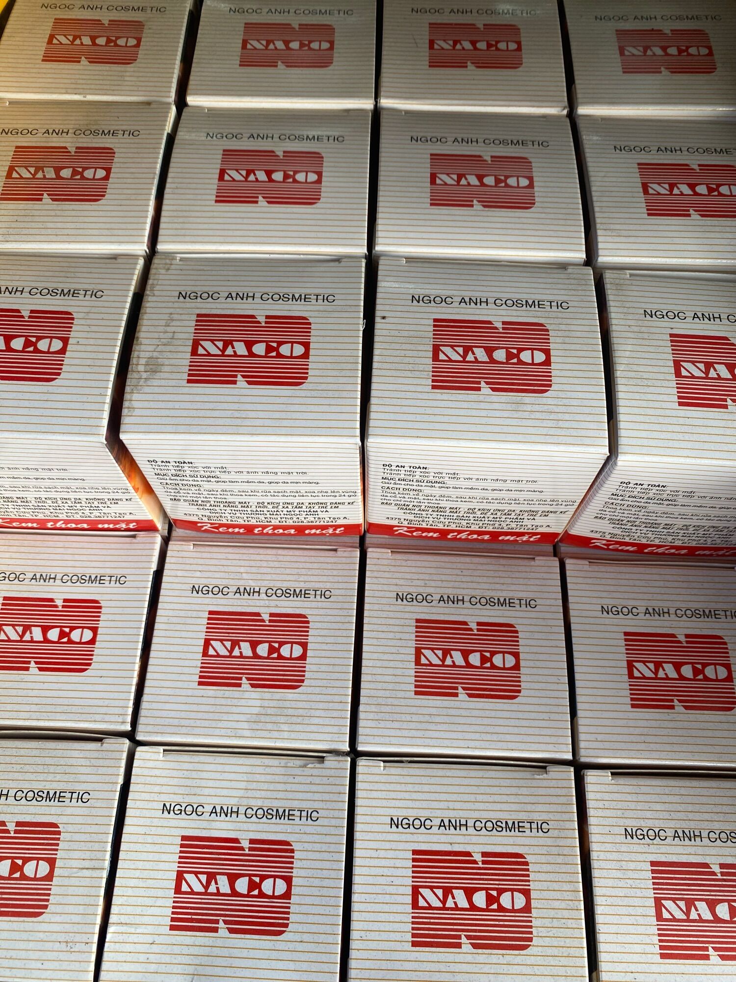 Kem vitamin e naco