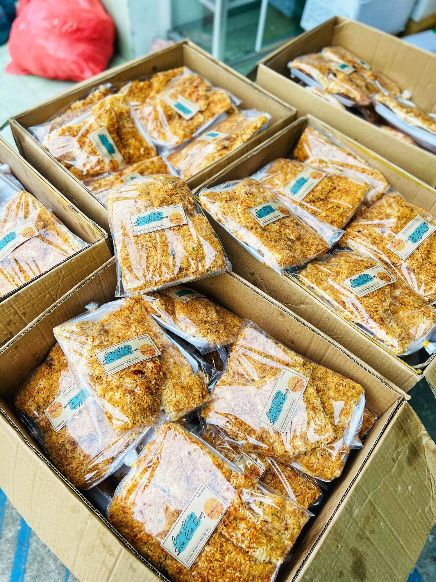 Cơm cháy miếng siêu chà bông 250g