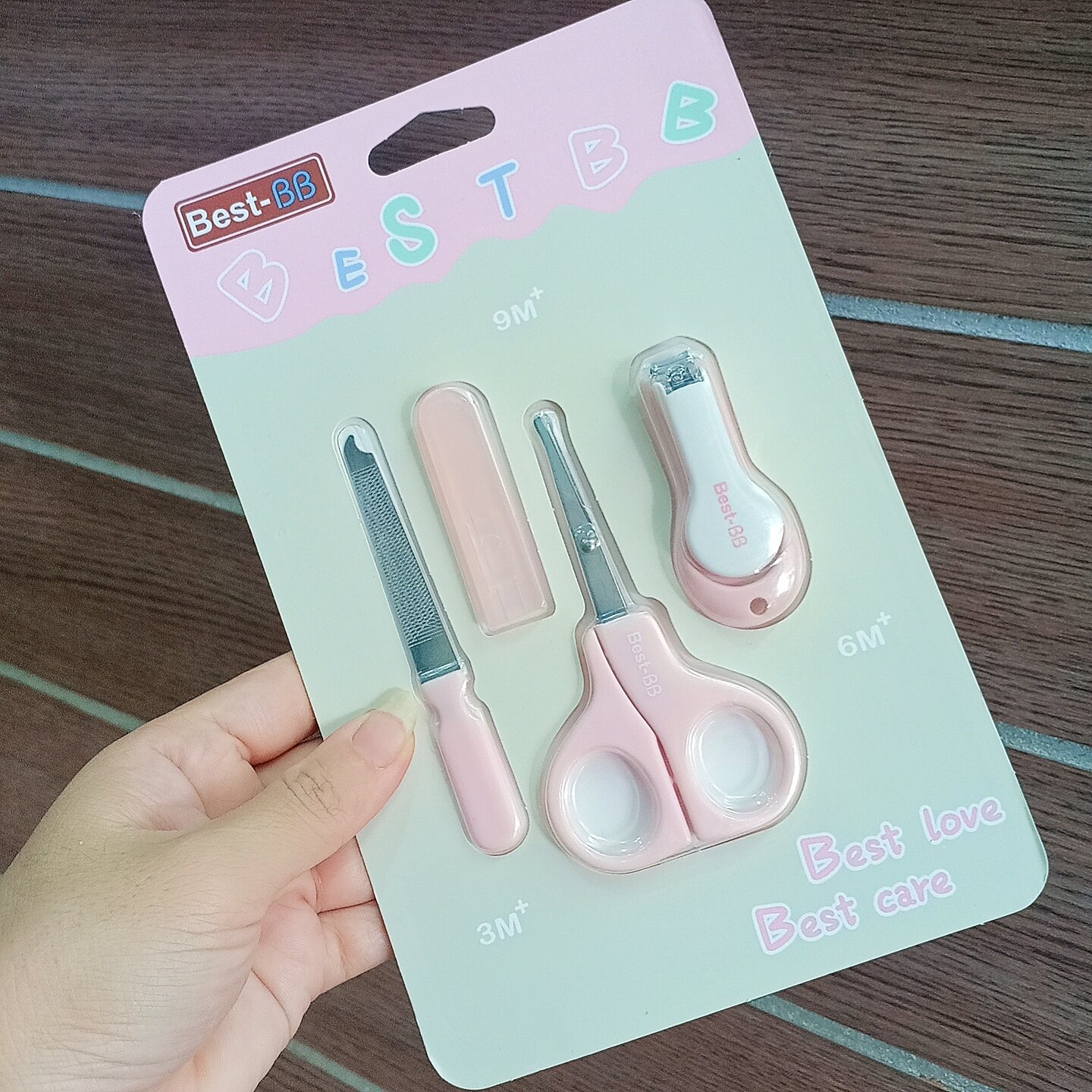 SET BẤM MÓNG ĐA NĂNG CHO BÉ BEST-BB VỈ 3 CHI TIẾT