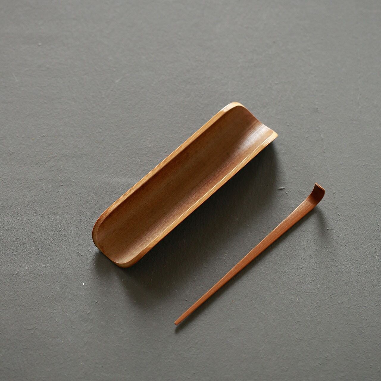 Babson Dimension Ancient Tea Three-piece Set Handmade Bamboo Liujunzi Tea Needle Tea Pick Tea Ceremony Kung Fu Tea Set Accessories