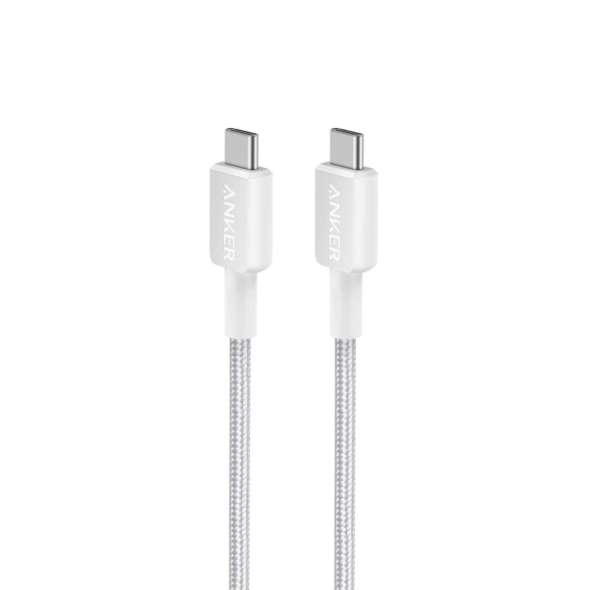 Cáp type c to type c anker 322 dài 0.9m - a81f5