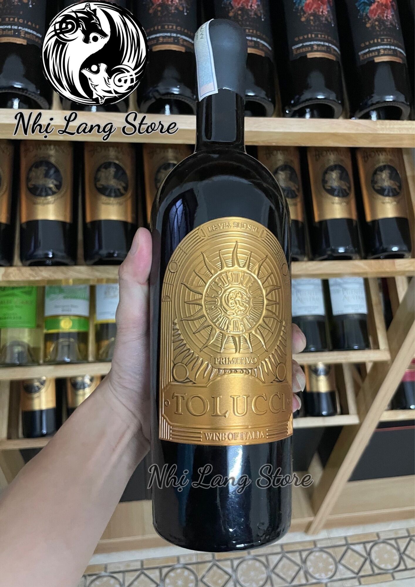 Vang ý tolucci 17 primitivo - nhị lang store