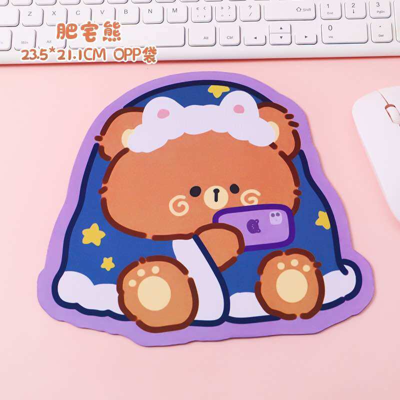 Miếng lót chuột dẻo hình dễ thương