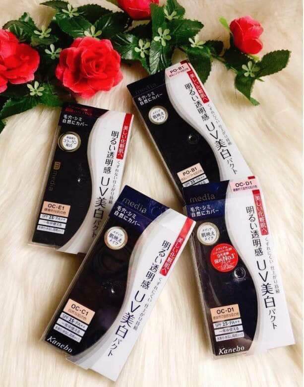 Phấn phủ media kanebo nội địa nhật spf 25 - pa ++
