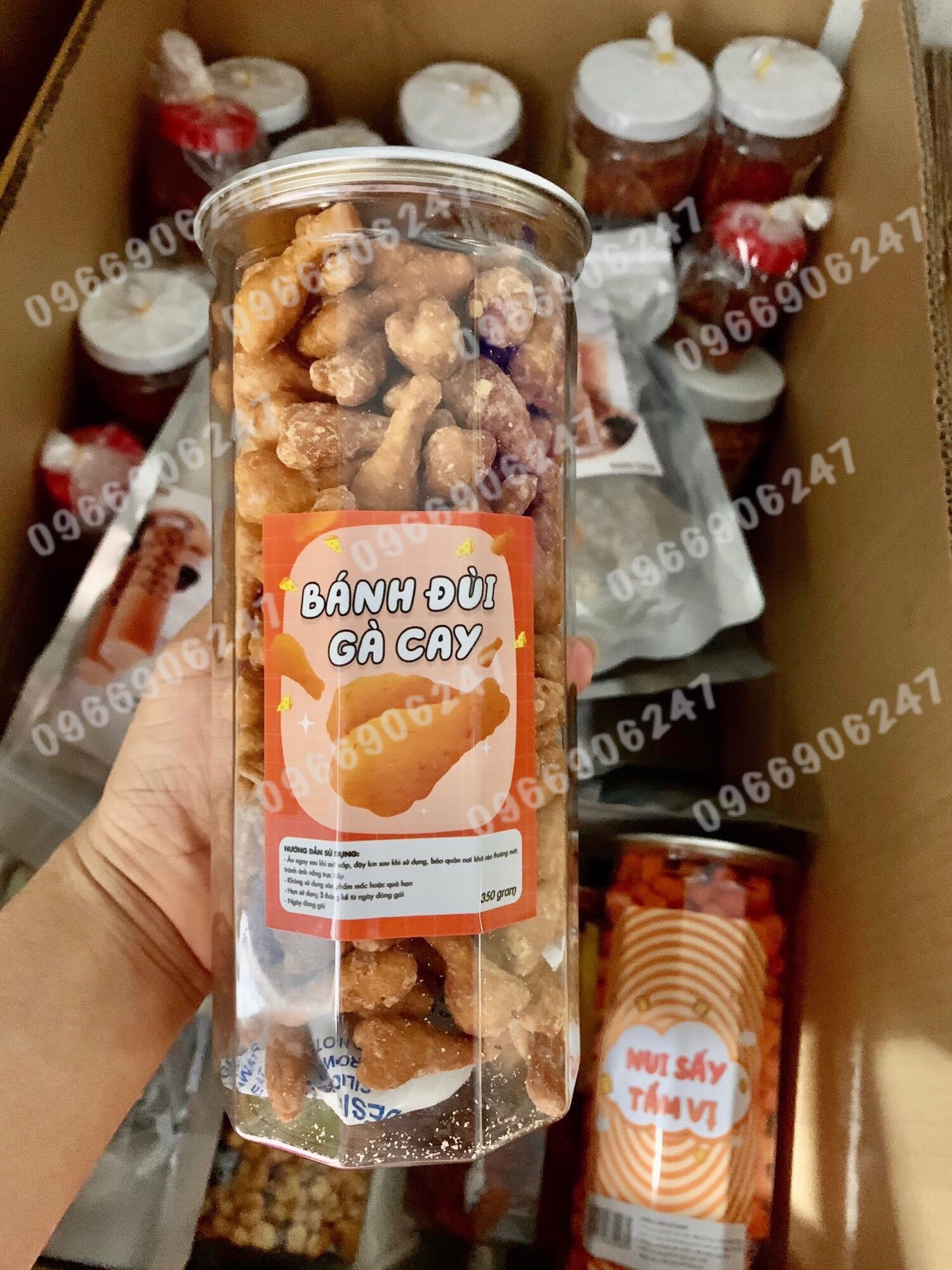 Bánh quẩy đùi gà phô mai cay