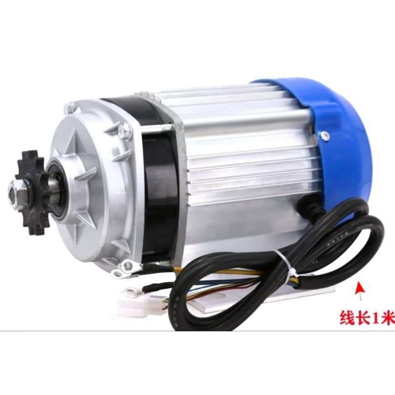 Moto 48v/1000w .hàng đặt cực đẹp có giảm tốc tốc độ 3000v/p .có sắn nhông để gắn xích.lh