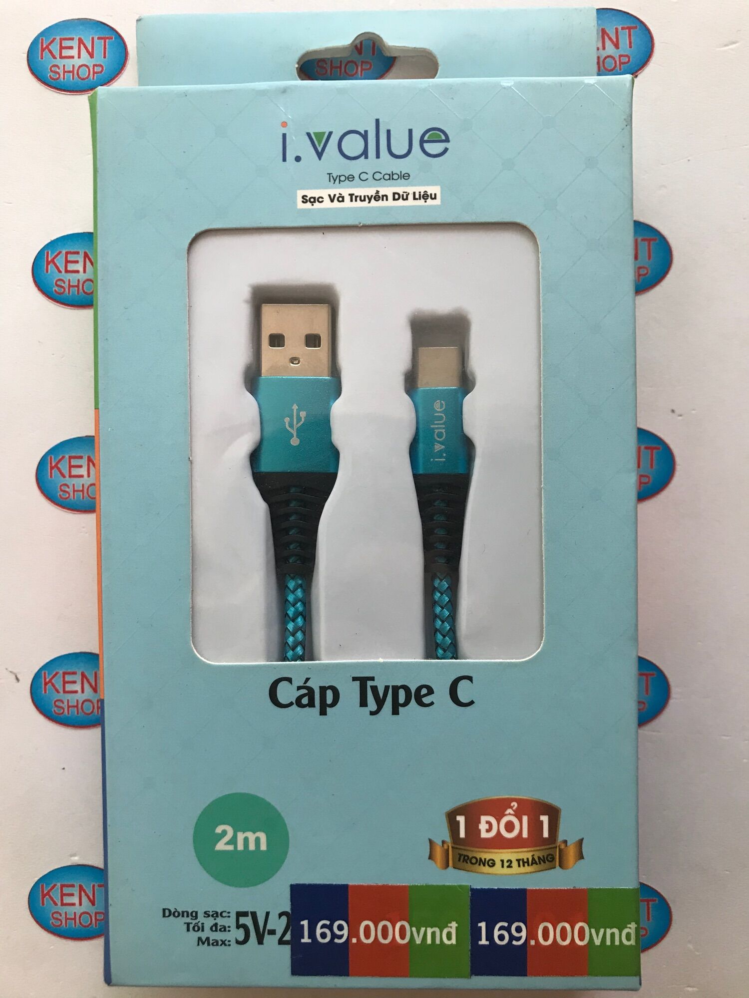 Cáp sạc I.value hàng công ty thanh lý, full box