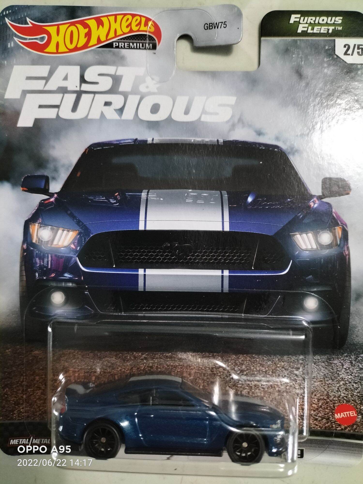Xe mô hình hotwheels fast & furious custom mustang