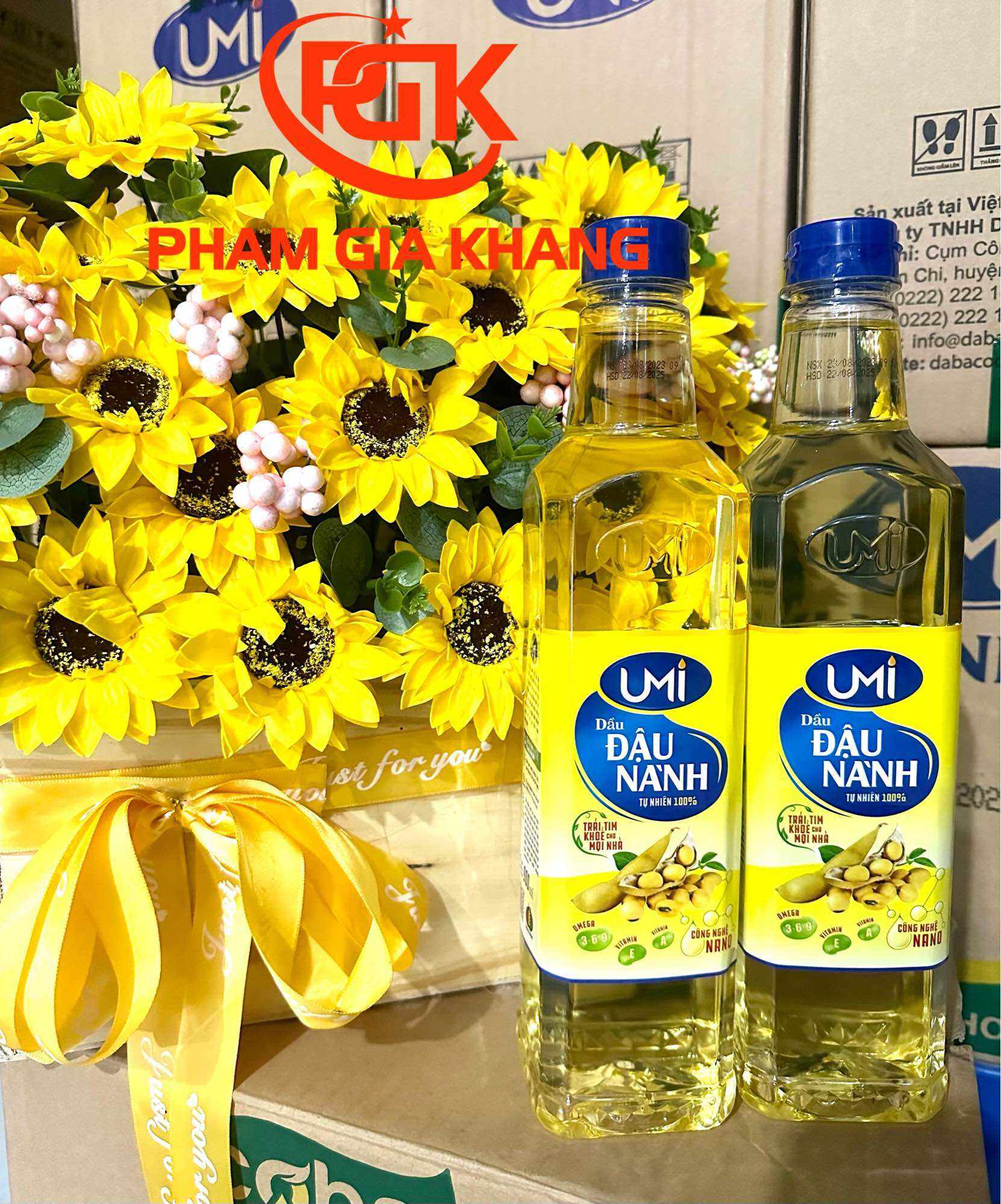 DẦU NÀNH CAO CẤP UMI 0.9Lít