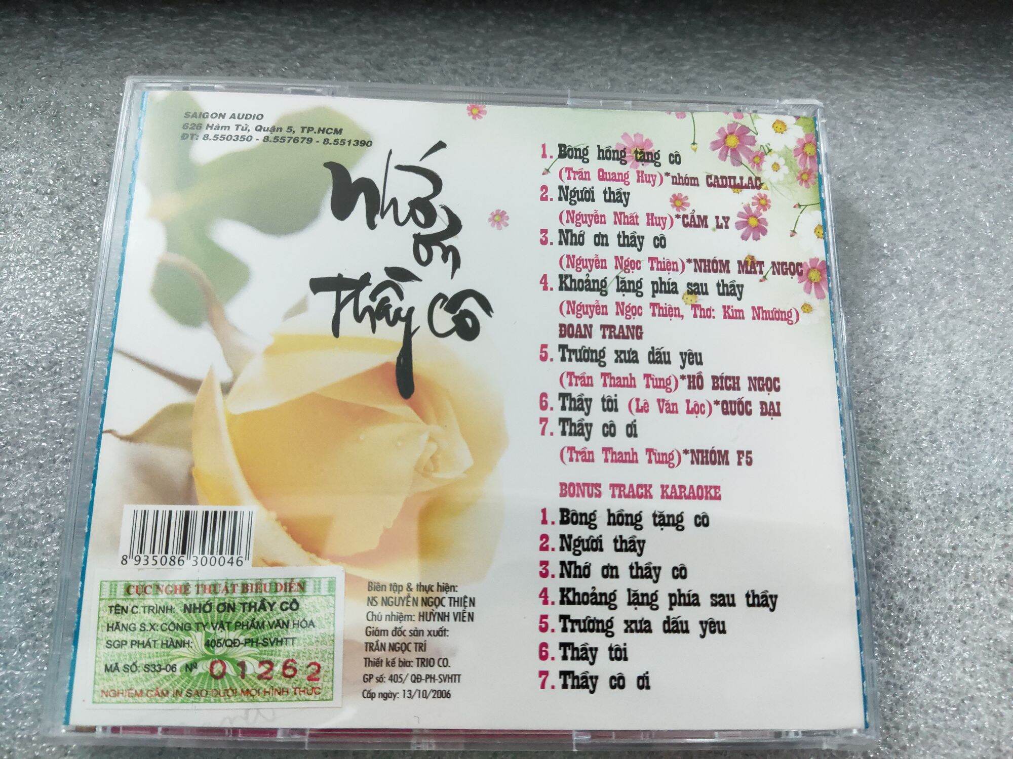 CD - Nhớ Ơn Thầy Cô - SAIGON VAFACO