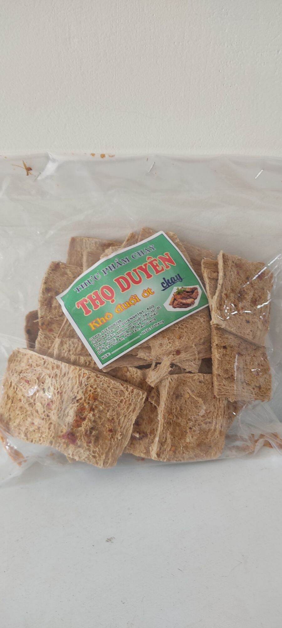 Khô đuối chay thọ duyên vị ớt. bịch 500g