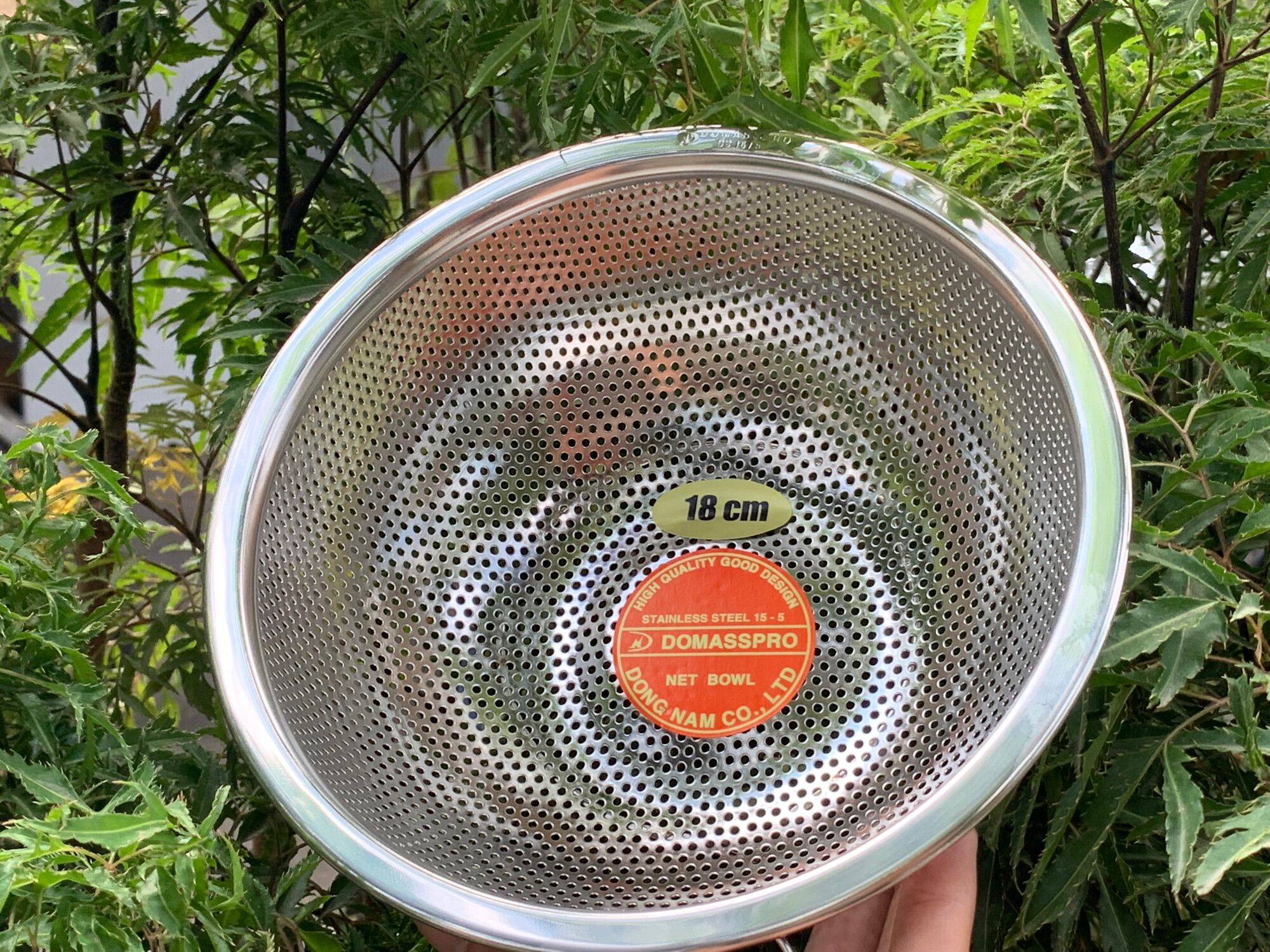 Rổ Inox Đông Nam 18cm inox cao cấp