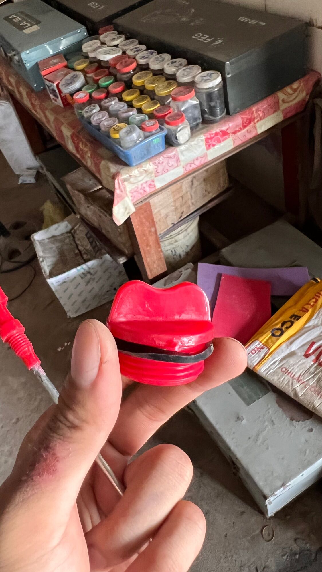 Ty thâm nhớt , nắp bích nhớt D7,D9