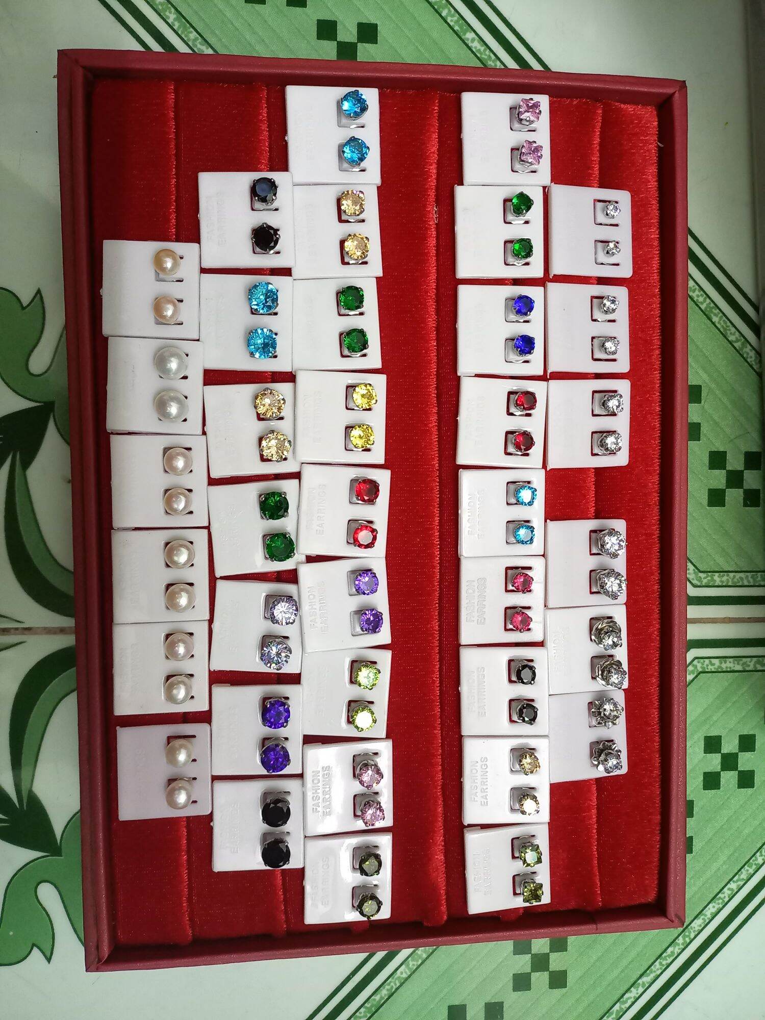 Bông hột vuông loại 7 ly, đủ màu khách ib chọn màu nhe