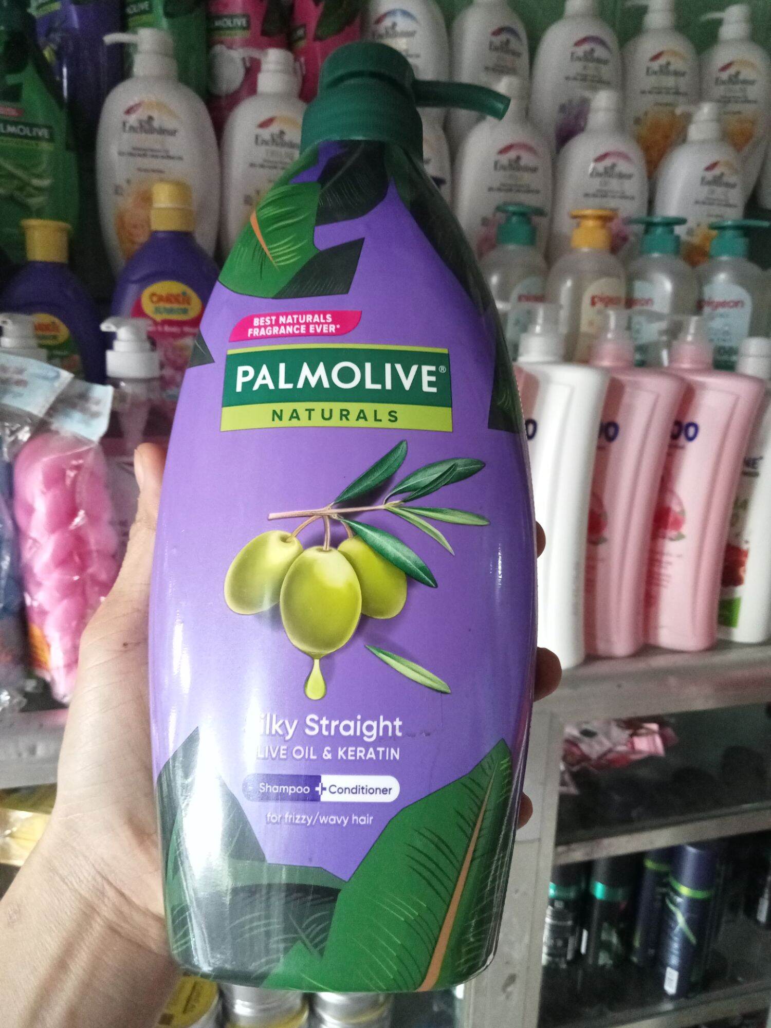 Dầu gội palmolive tinh chất oliu 600ml